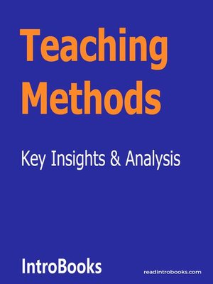 cover image of Teaching Methods